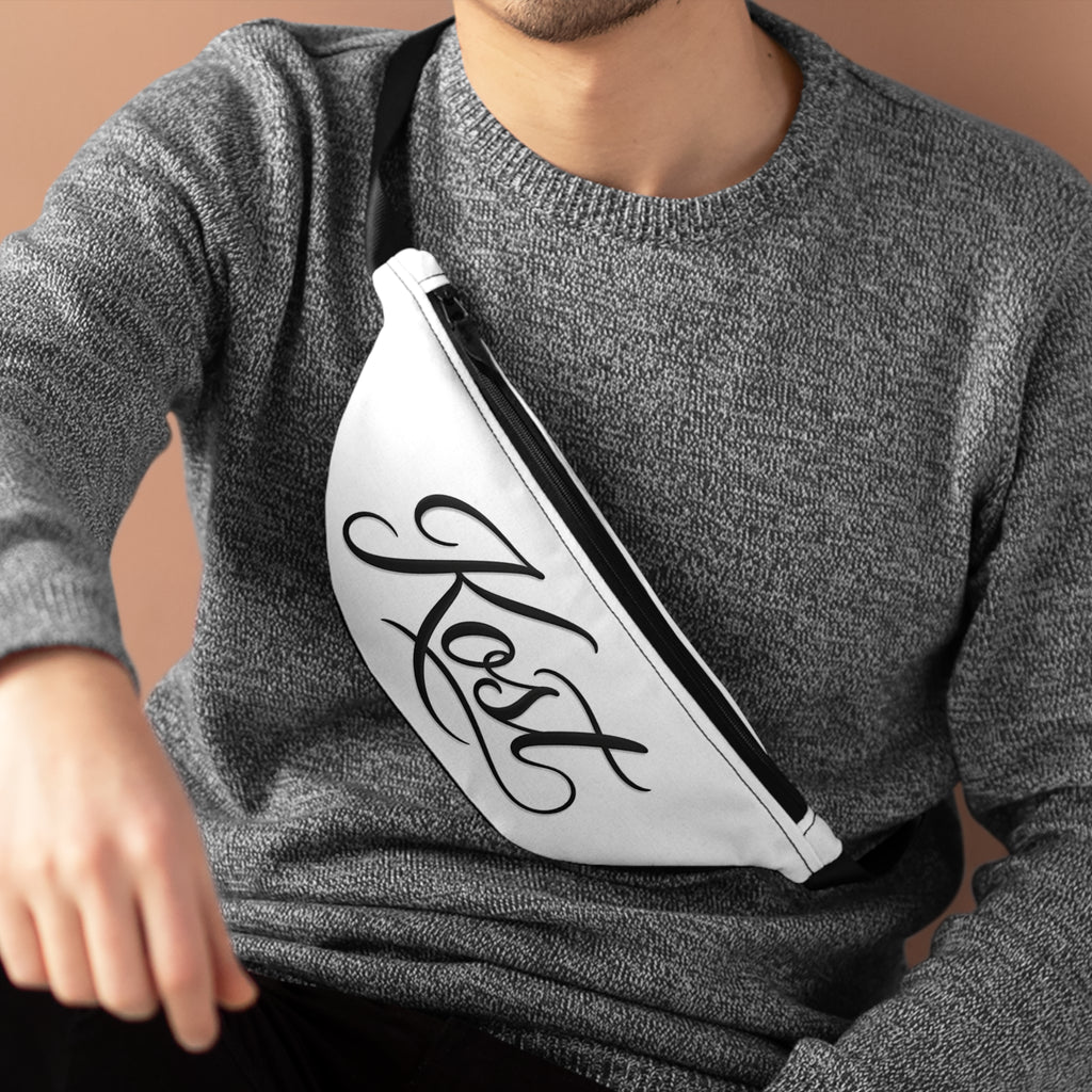 Köst Script White Fanny Pack
