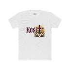 KOSTU Floral Cross Graphic T-Shirt