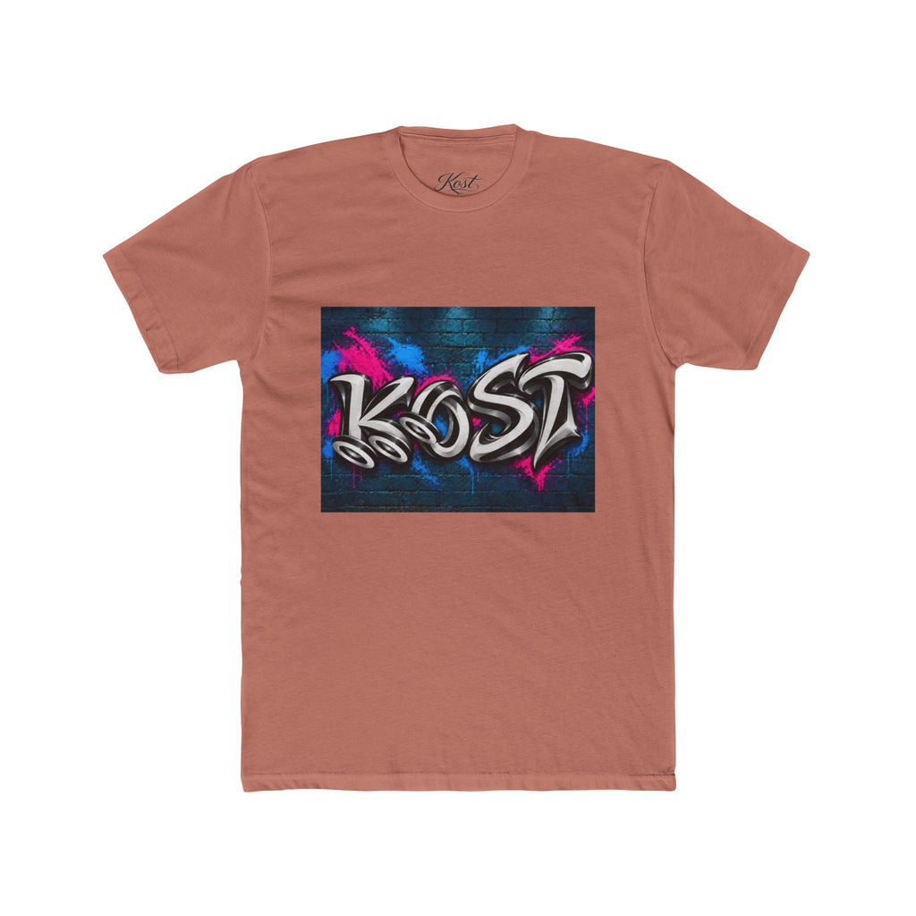 Graffiti 'KOST' Crew Tee — Urban Street Art Graphic T-Shirt