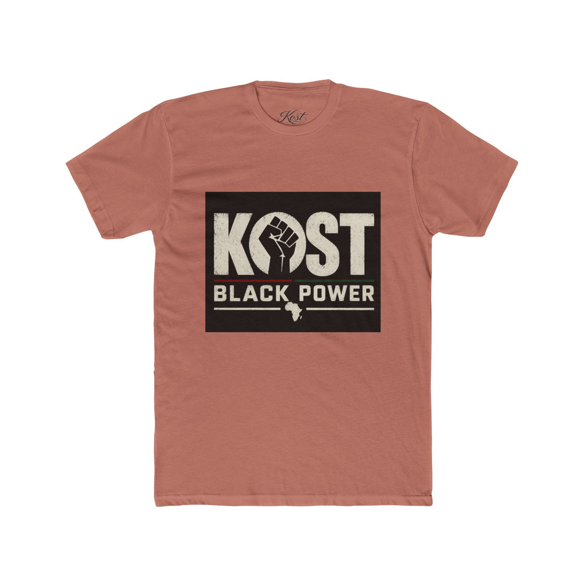 Black Power KOST Graphic Tee — Afro Fist Social Justice Shirt