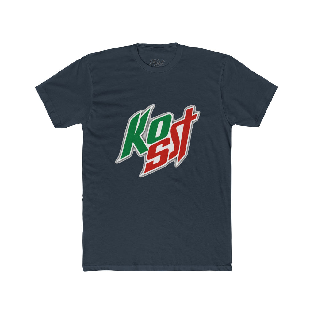 Kost Logo Tee — Retro Green & Red Graphic T-Shirt