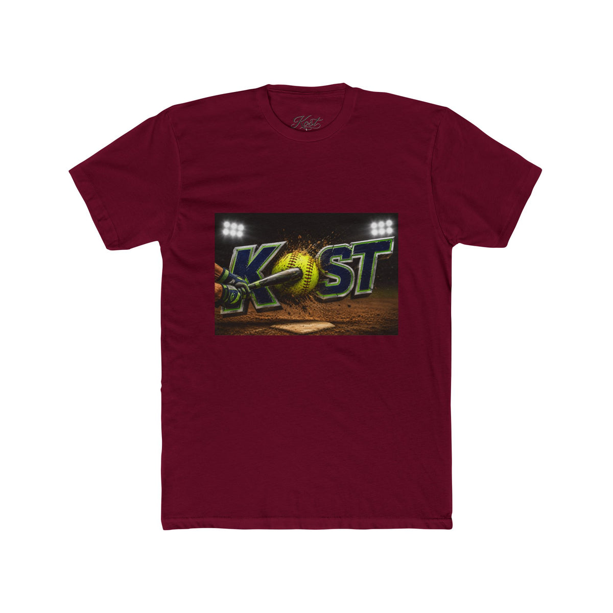 Kost Baseball Graphic Tee — Vintage Stadium Logo T‑Shirt