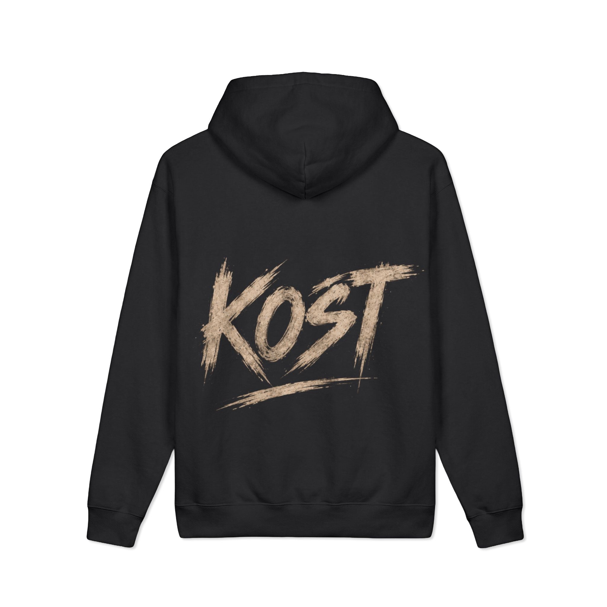 KOST Script Logo Hoodie — Brushed Streetwear Pullover