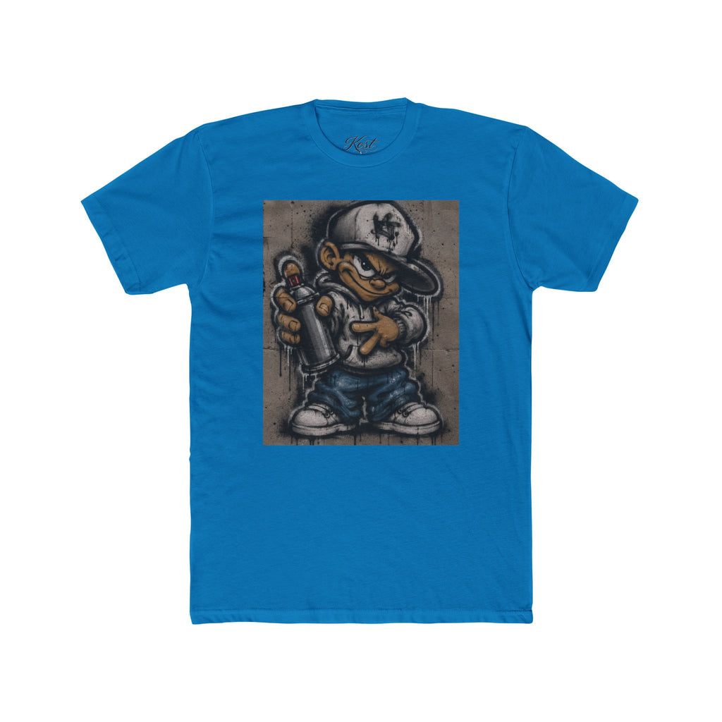 Graffiti Kid Tee — Urban Street Art Cartoon T-Shirt