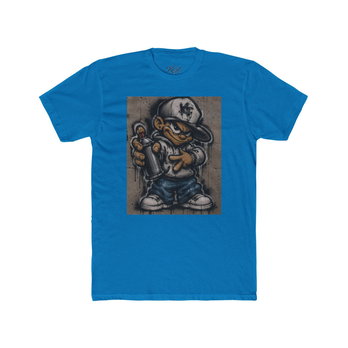 Graffiti Kid Tee — Urban Street Art Cartoon T-Shirt