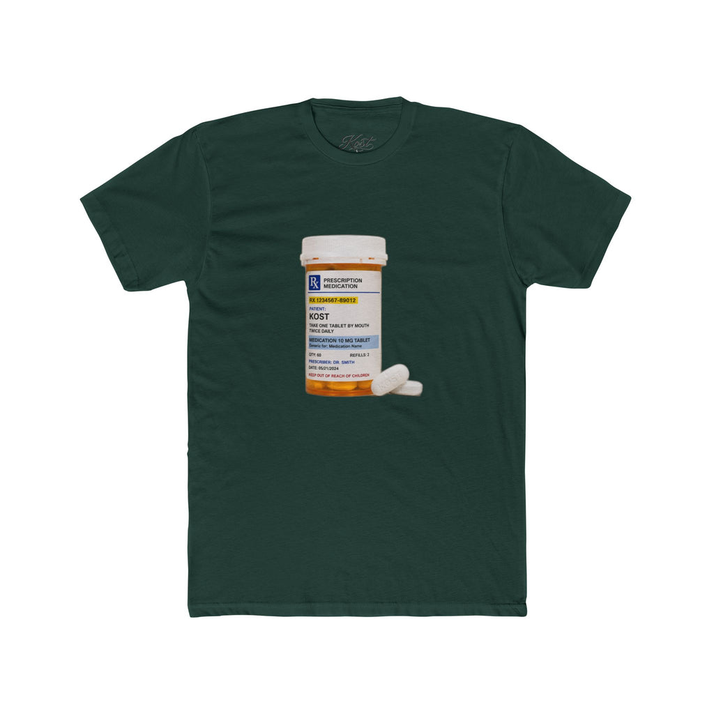 Prescription Pill Bottle Graphic T-Shirt