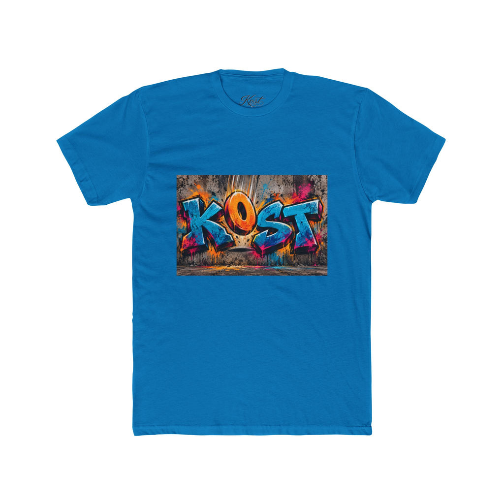 Graffiti 'KOST' Crew Tee — Colorful Urban Street Art T-Shirt