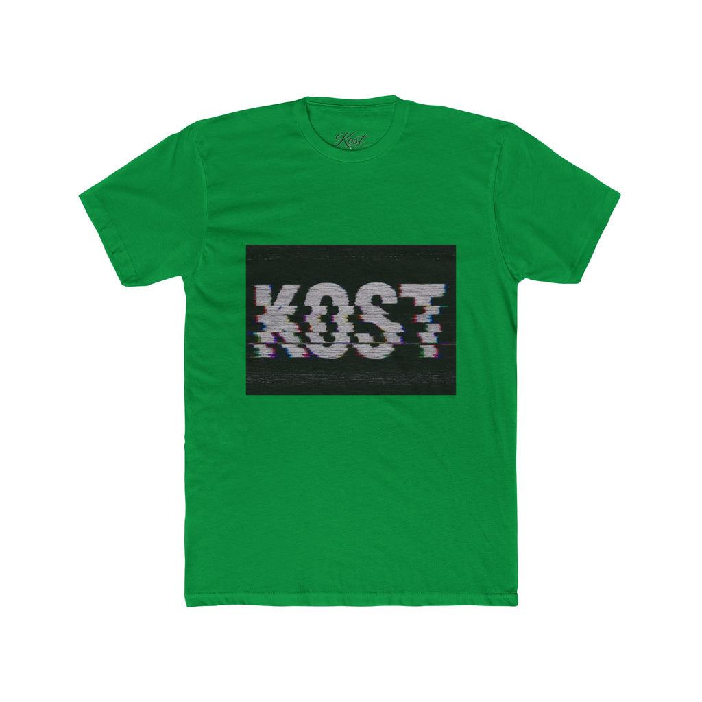 KOST Glitch Logo Tee — Retro Vaporwave Graphic T‑Shirt