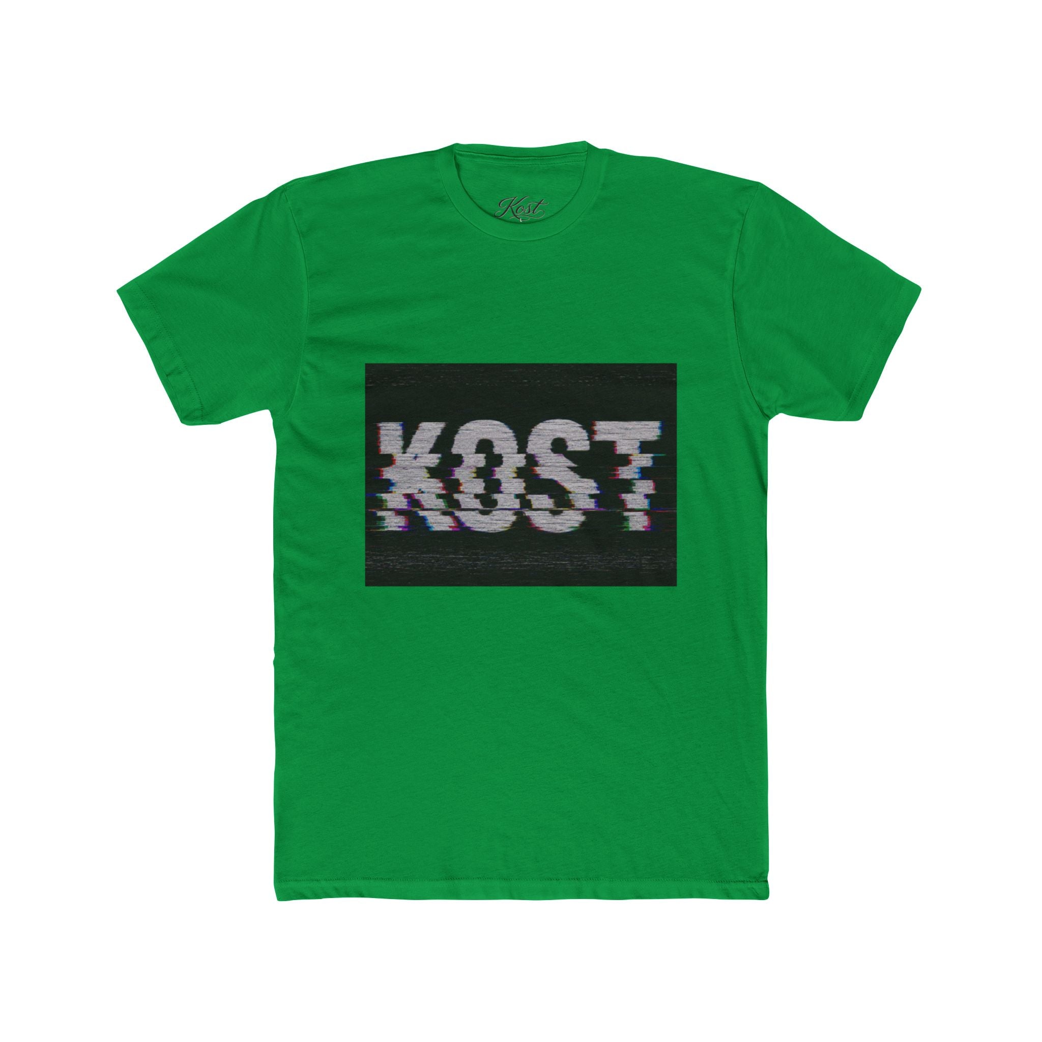 KOST Glitch Logo Tee — Retro Vaporwave Graphic T‑Shirt