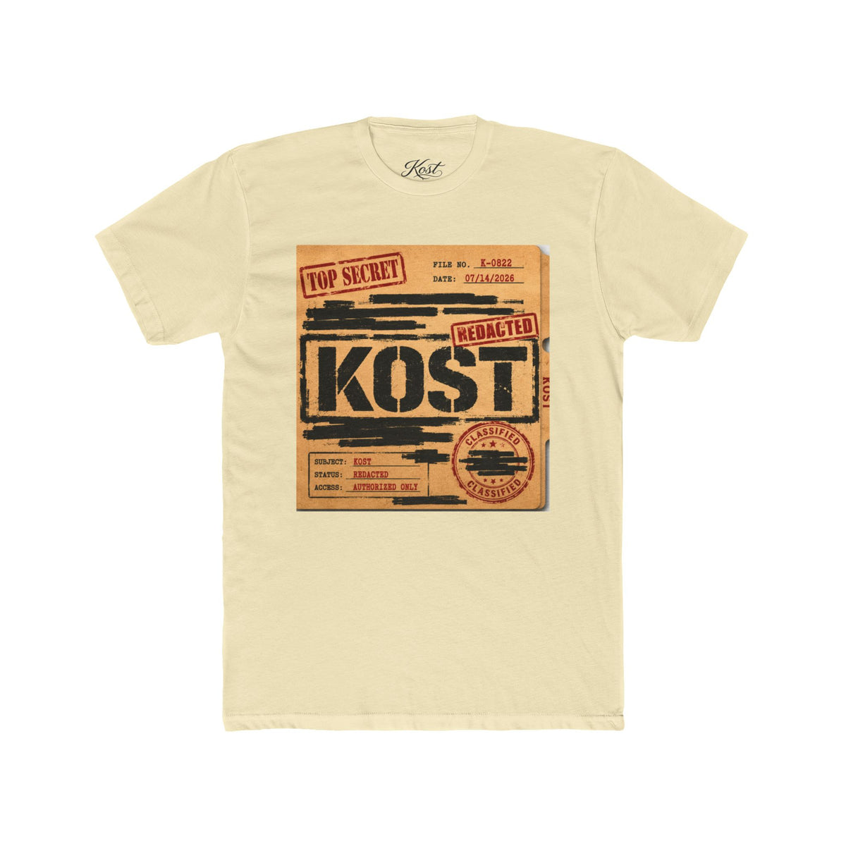 KOST Vintage Top Secret Stamp Tee