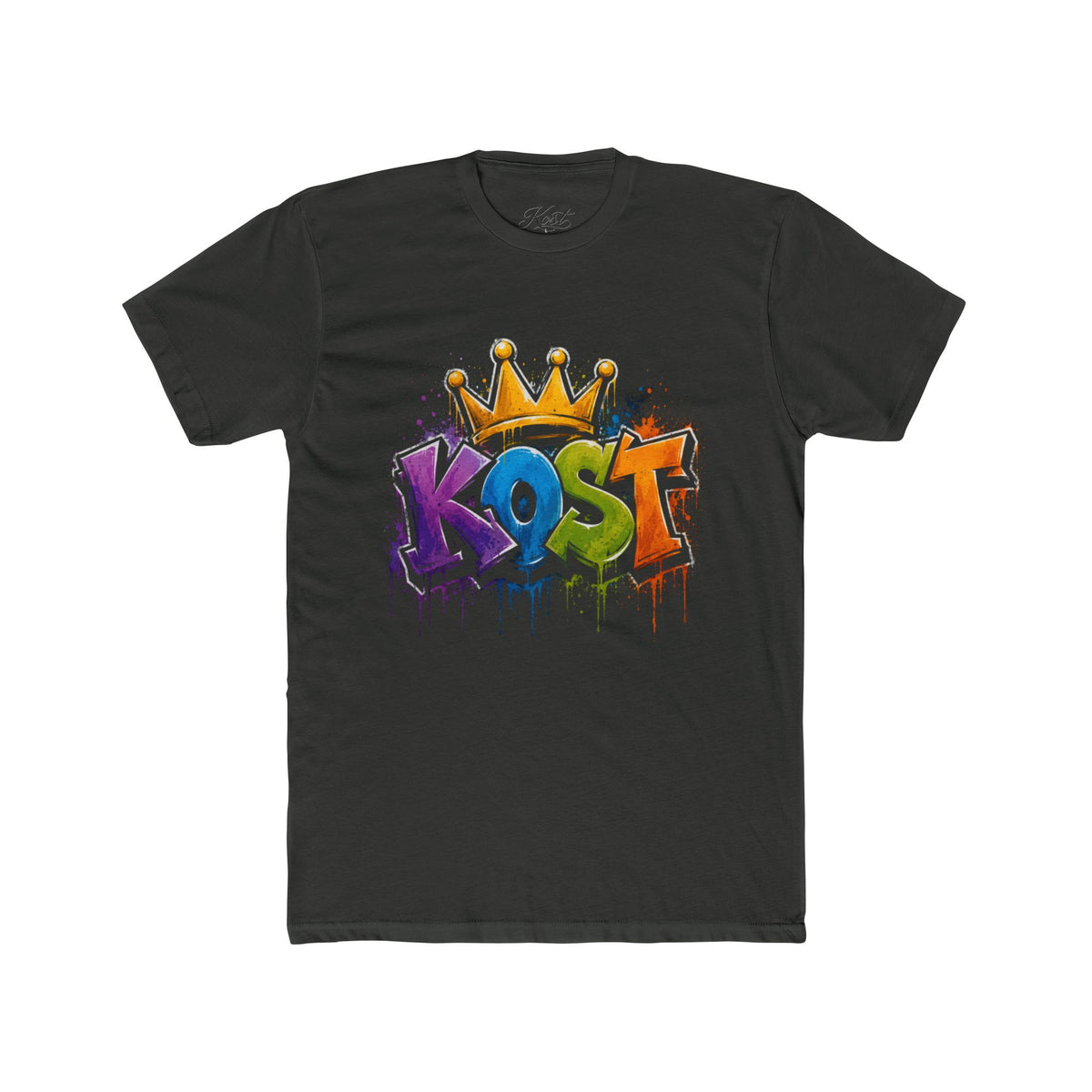 KOST Crown Graffiti Graphic Cotton T-Shirt