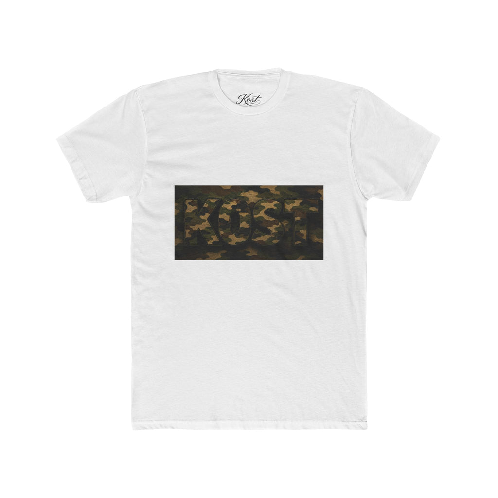 Abstract Camouflage Graphic T-Shirt