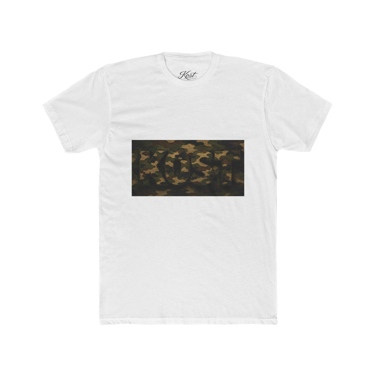 Abstract Camouflage Graphic T-Shirt