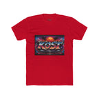 KOST Retro Sunset Tee — 80s Vaporwave Beach Graphic T-Shirt