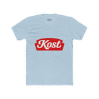 Kost Logo Tee — Retro Red Script Graphic T-Shirt