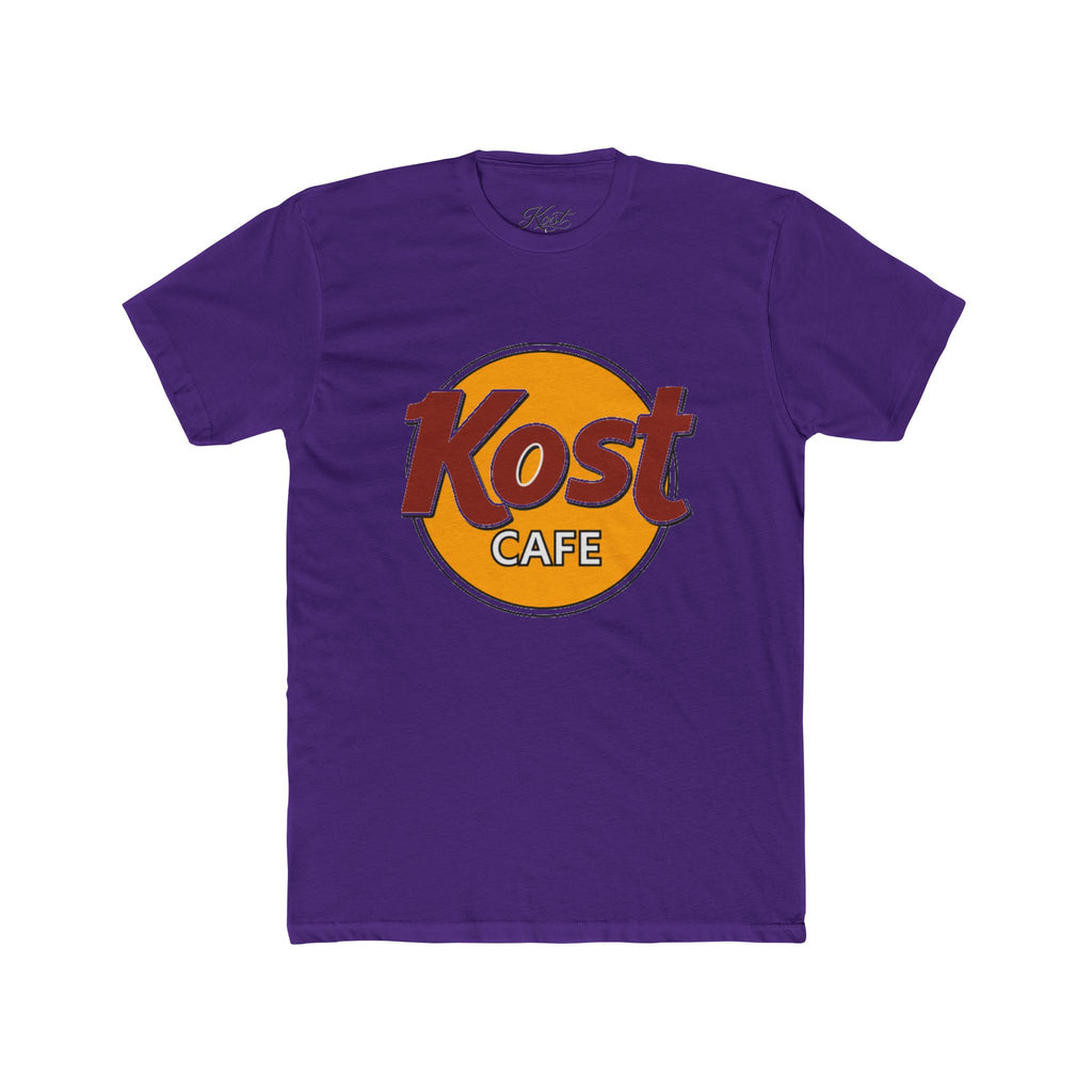 Kost Café Logo Tee — Vintage Retro Coffee Shop T-Shirt