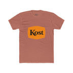 Kost Logo Tee — Retro Orange Graphic T-Shirt