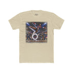 Surfing Skateboarder Graphic Tee — "KOST" Retro Skate Skatepark Shirt