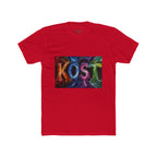 KOST Colorful Smoke Graphic Tee — Vibrant Abstract Lettering T-Shirt