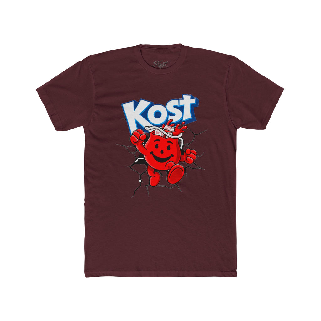Kost Kool-Aid Inspired Retro Tee — Red Character Breakthrough Graphic T-Shirt