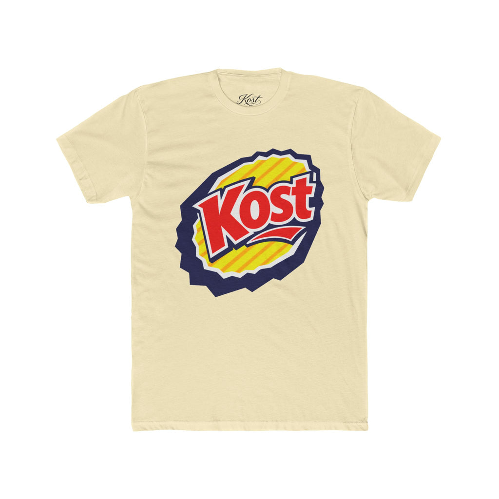 Kost Logo Crew T-Shirt — Retro Snack Brand Graphic Tee