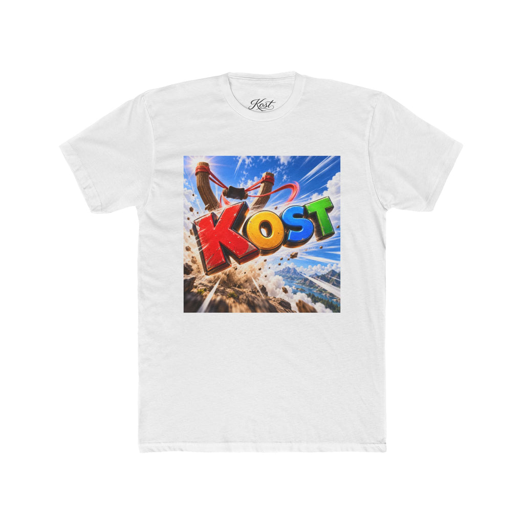 KOST Colorful Surf Graphic Tee — Beach Vibe Retro Logo T-Shirt