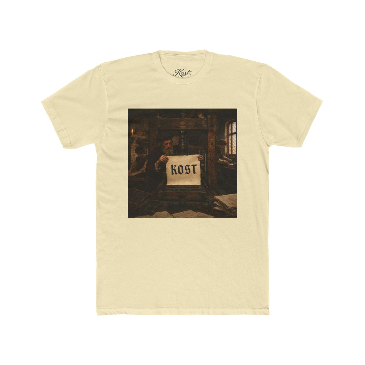 Vintage Workshop Crew Tee — 'Kost' Graphic T-Shirt