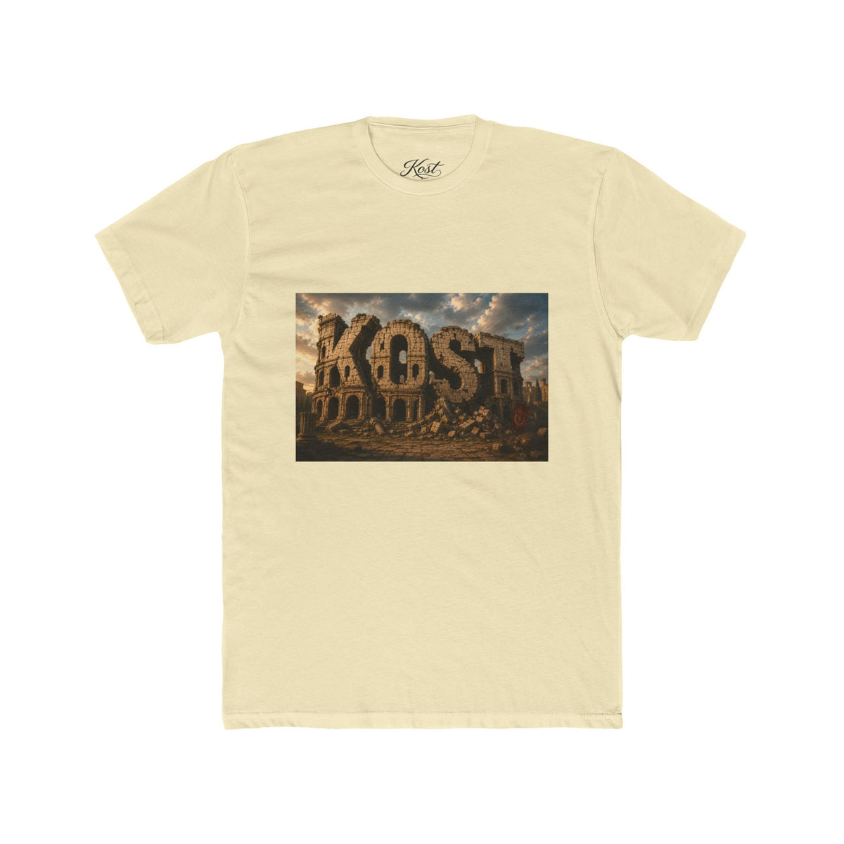 KOST Ruins Graphic Tee — Vintage Apocalyptic Urban Art T-Shirt
