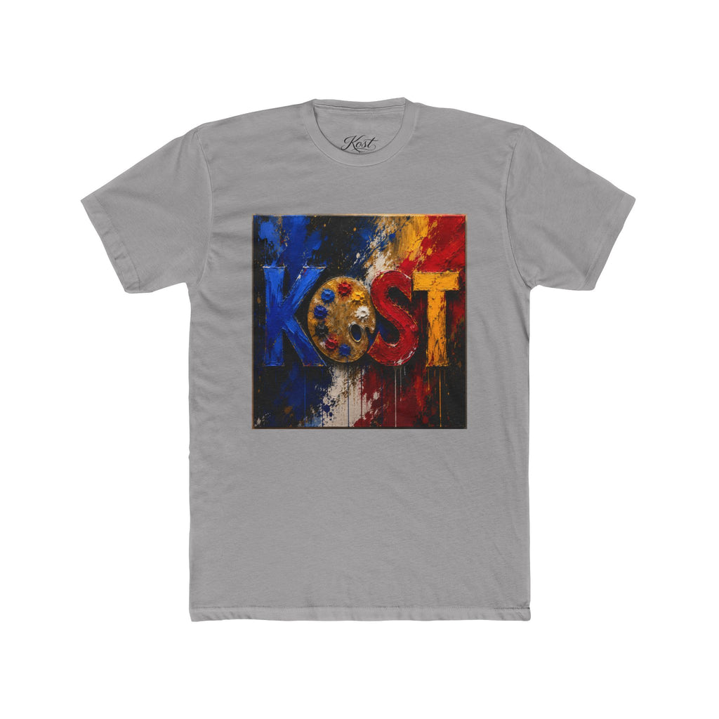 KOST Artist Palette Tee — Colorful Paint Splatter Graphic T-Shirt