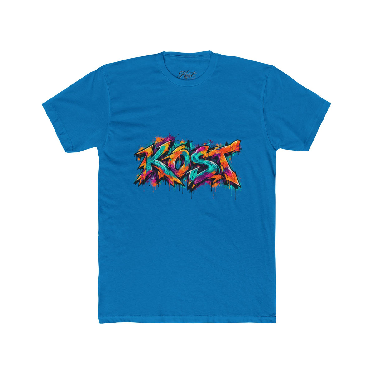 Graffiti 'Kost' Crew T-Shirt — Colorful Street Art Tee