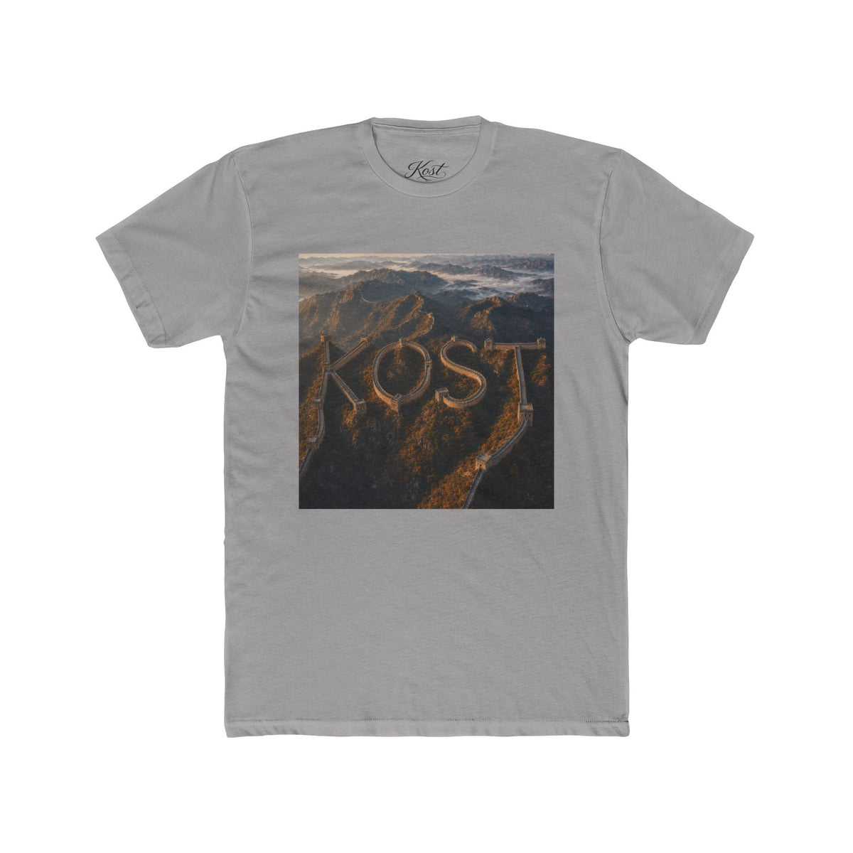 Lost Landscape T-Shirt — Mountain Aerial Photo Tee