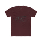 KOST Sketch Logo Tee — White Cotton Graphic T‑Shirt