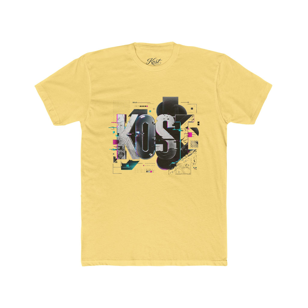 KOSÉ Graphic Tee — Glitch Typography Crew Shirt