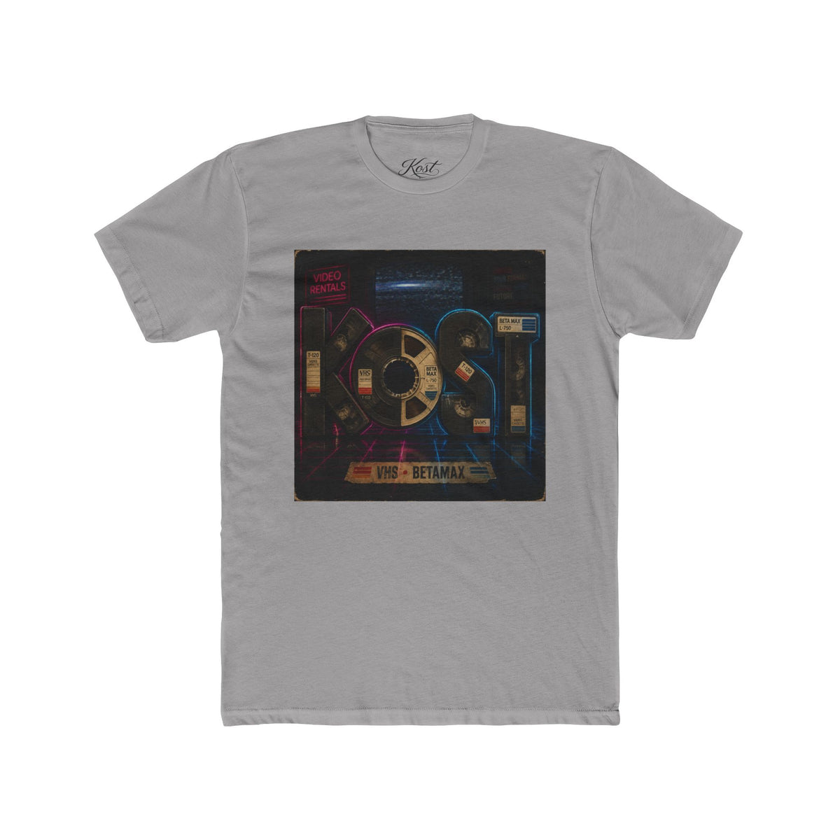 Vintage Retro Music Cassette Crew T-Shirt