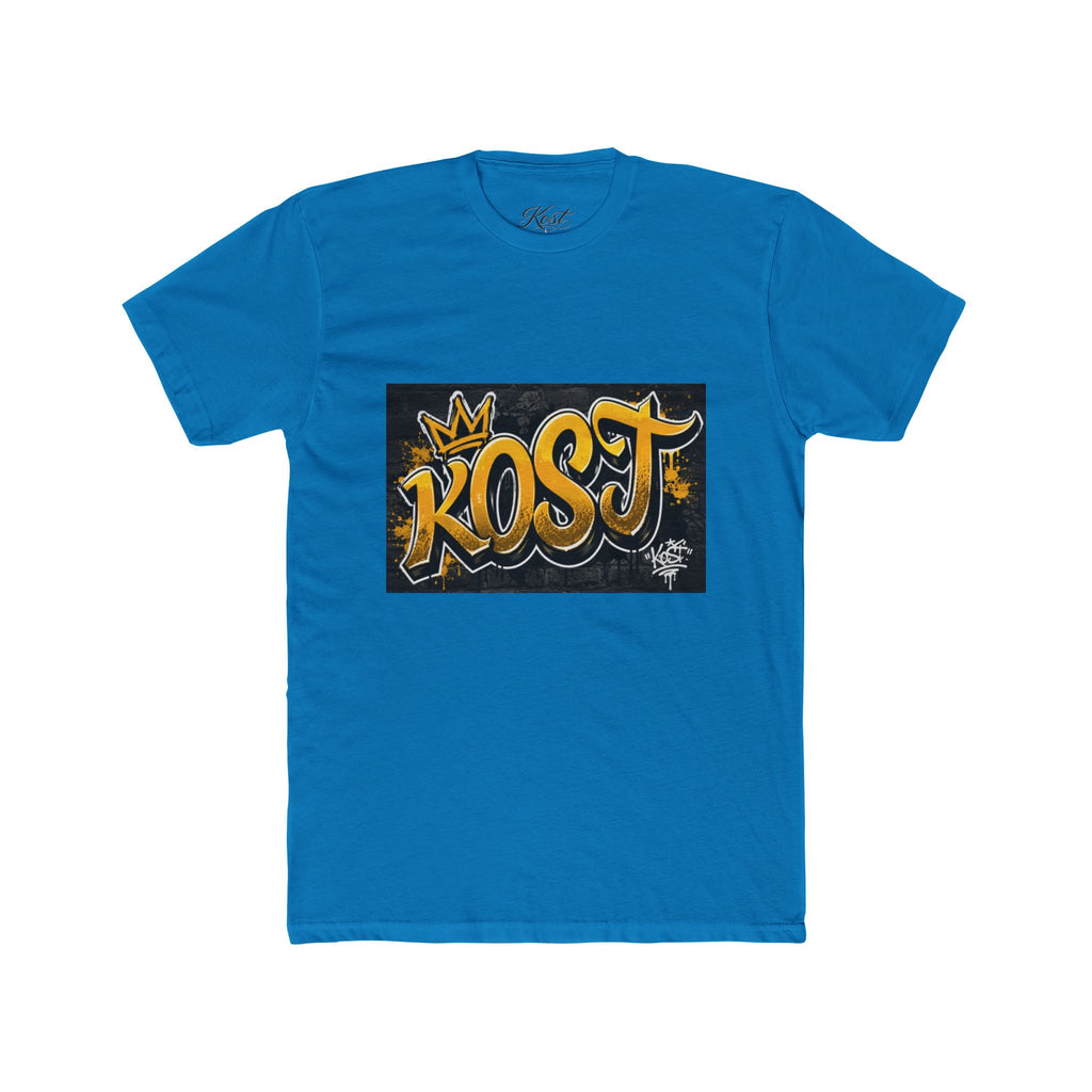 KOST Graffiti Logo Tee — Streetwear Urban Crown Graphic T-Shirt