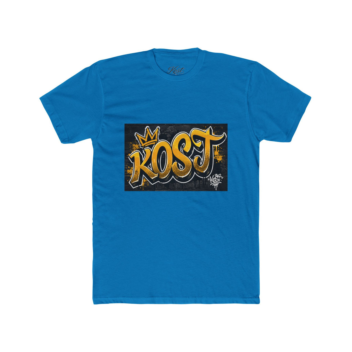 KOST Graffiti Logo Tee — Streetwear Urban Crown Graphic T-Shirt