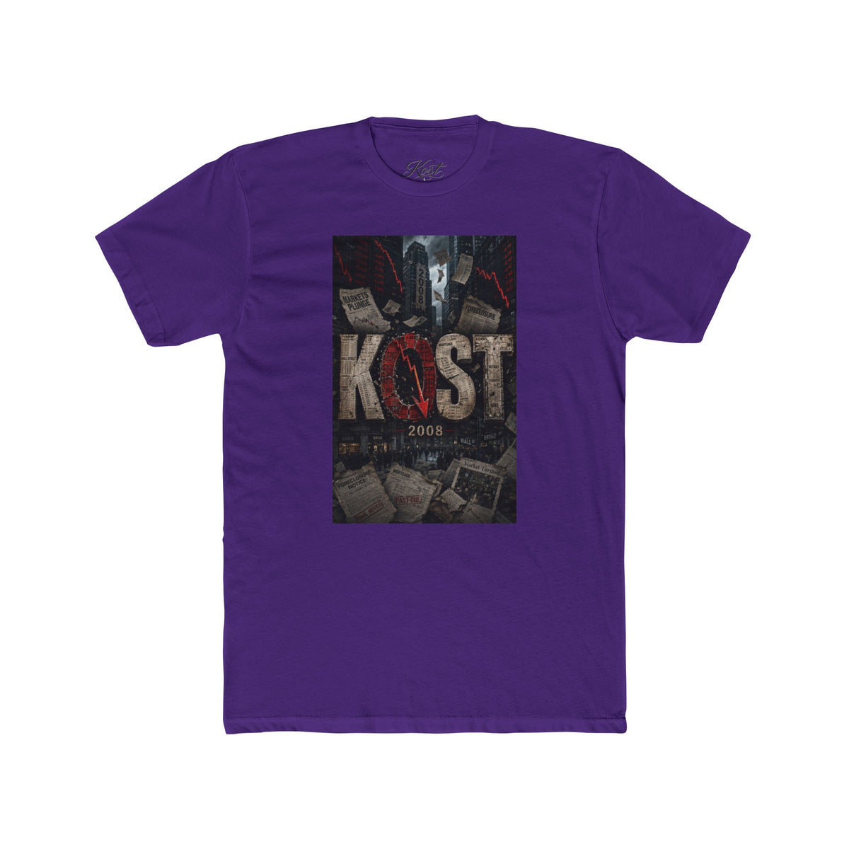 Kost Horror Movie Poster Tee — Retro 2008 Slasher Graphic T-Shirt