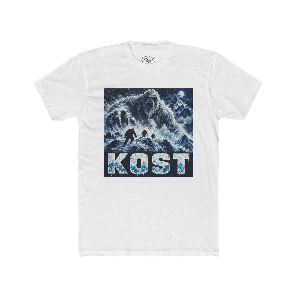 KOST Surf Wave Crew Tee — Ocean Wave Graphic T-Shirt