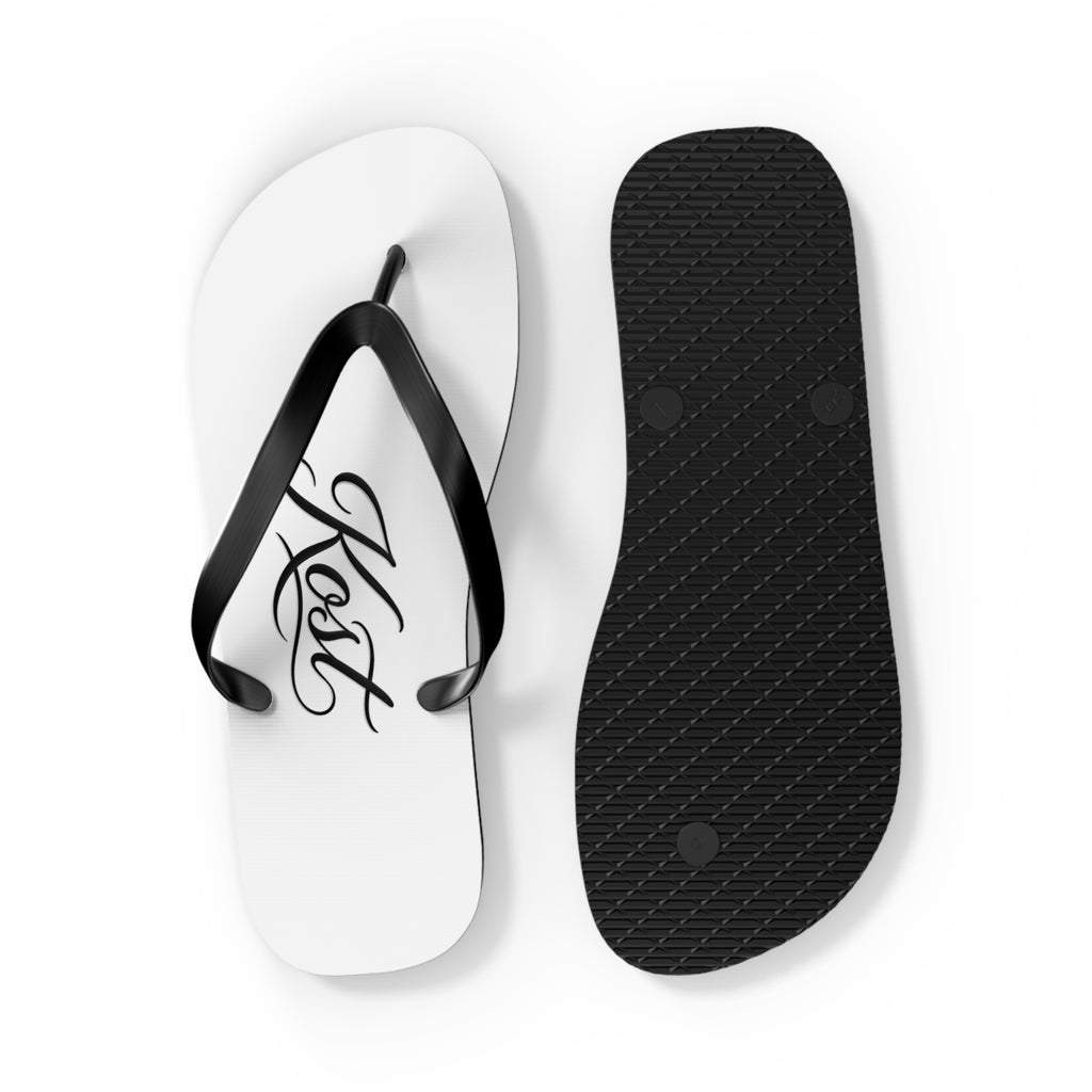 Faith Script Flip Flops