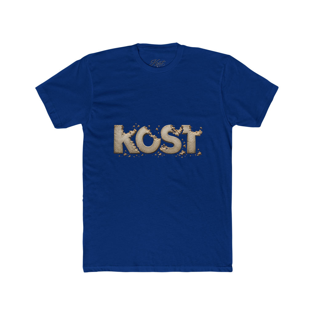 KOST Logo Tee — Distressed Vintage Lettering Cotton T-Shirt