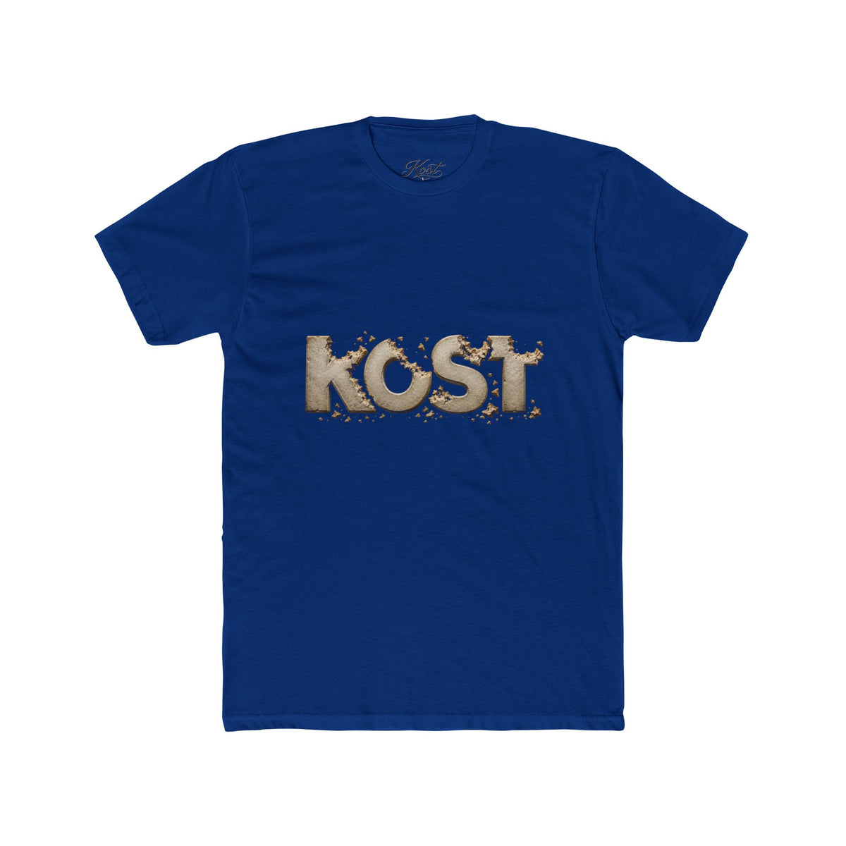 KOST Logo Tee — Distressed Vintage Lettering Cotton T-Shirt