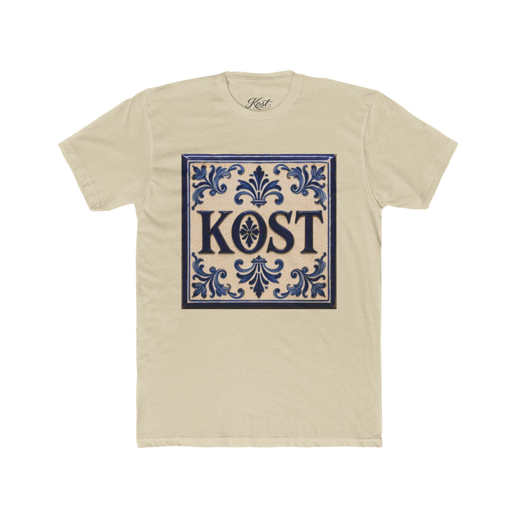 Kost Ornamental Tile Graphic Cotton T-Shirt