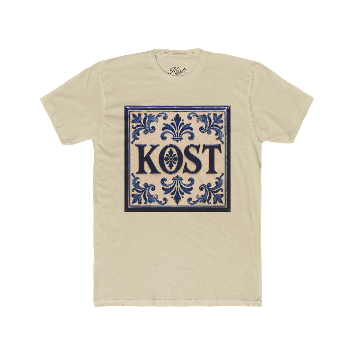 Kost Ornamental Tile Graphic Cotton T-Shirt