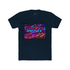 Retro Roller Disco Tee — “KOST” Neon Skate Graphic T-Shirt
