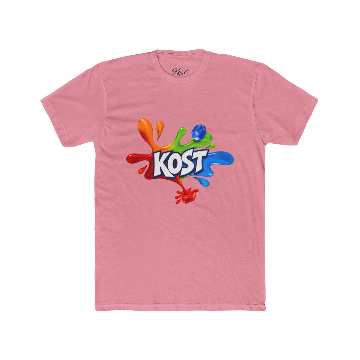 KOST Color Splash Tee — Vibrant Graphic Crewneck