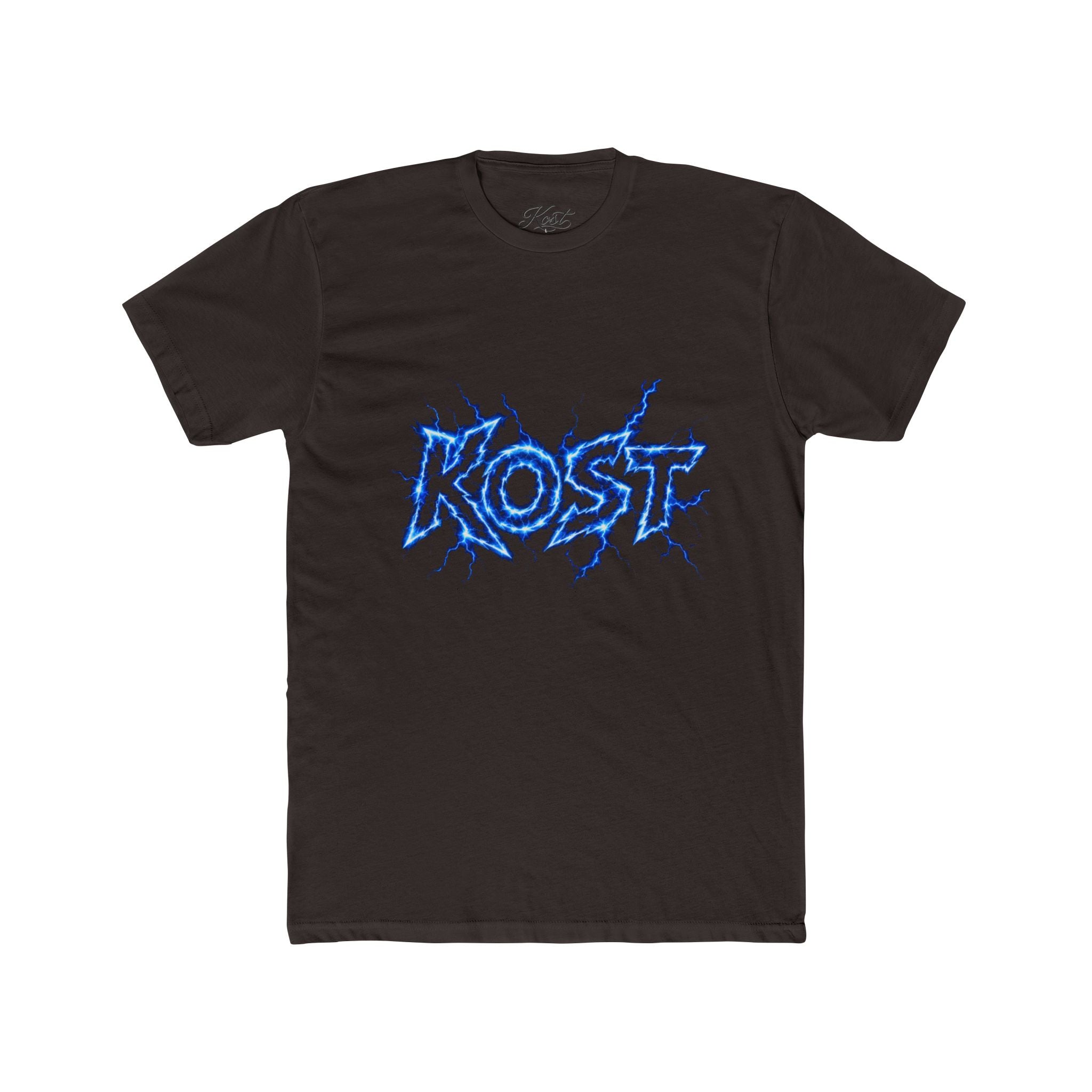 Kost Lightning Graphic Tee — Blue Electric Logo T-Shirt