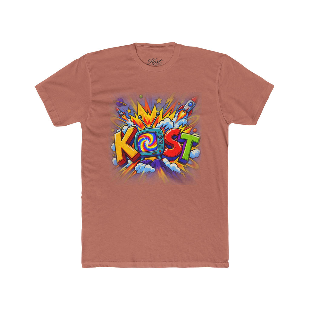 KOST Graffiti Logo T‑Shirt — Colorful Street Art Tee
