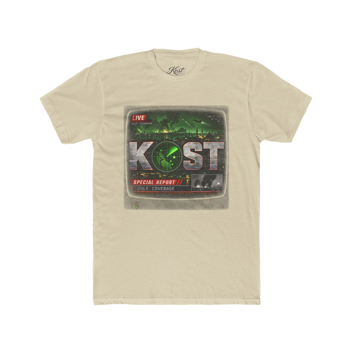 KOST Radio Vintage Broadcast T‑Shirt