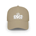 KØST Crown Logo Baseball Cap — Low Profile Red Hat