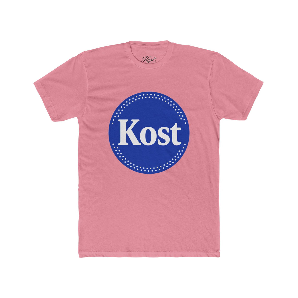 Kost Logo Tee — Vintage Blue Circle Graphic T‑Shirt